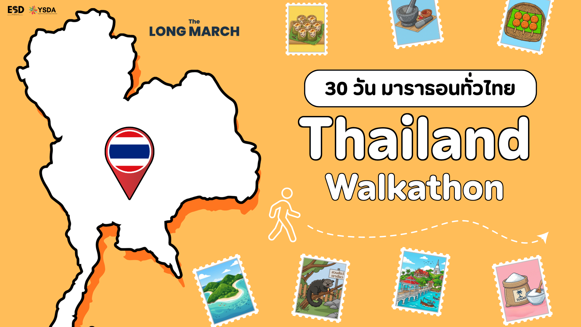 Thailand Walkathon Banner